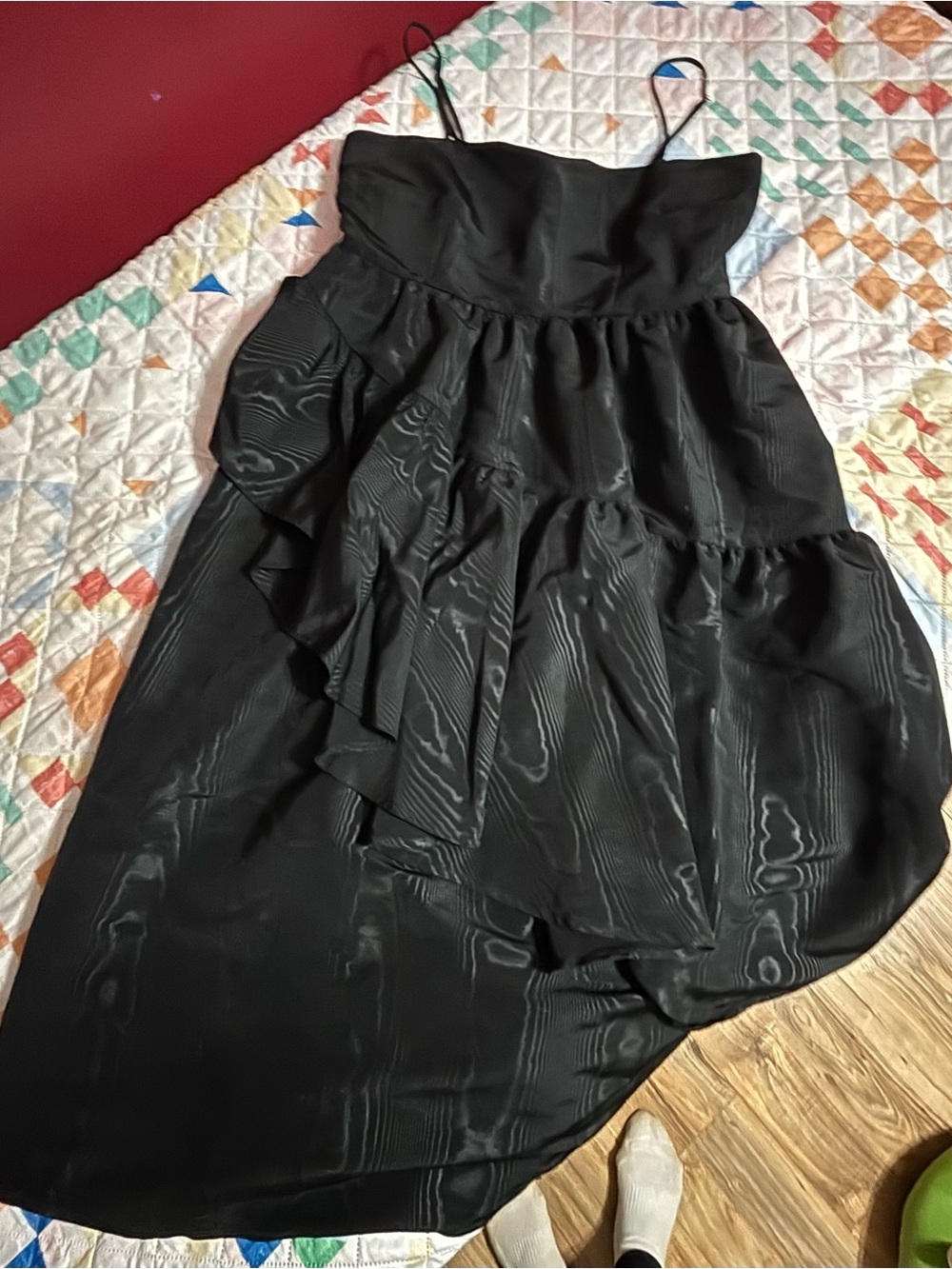 kate spade Black Textured Bodice Dress